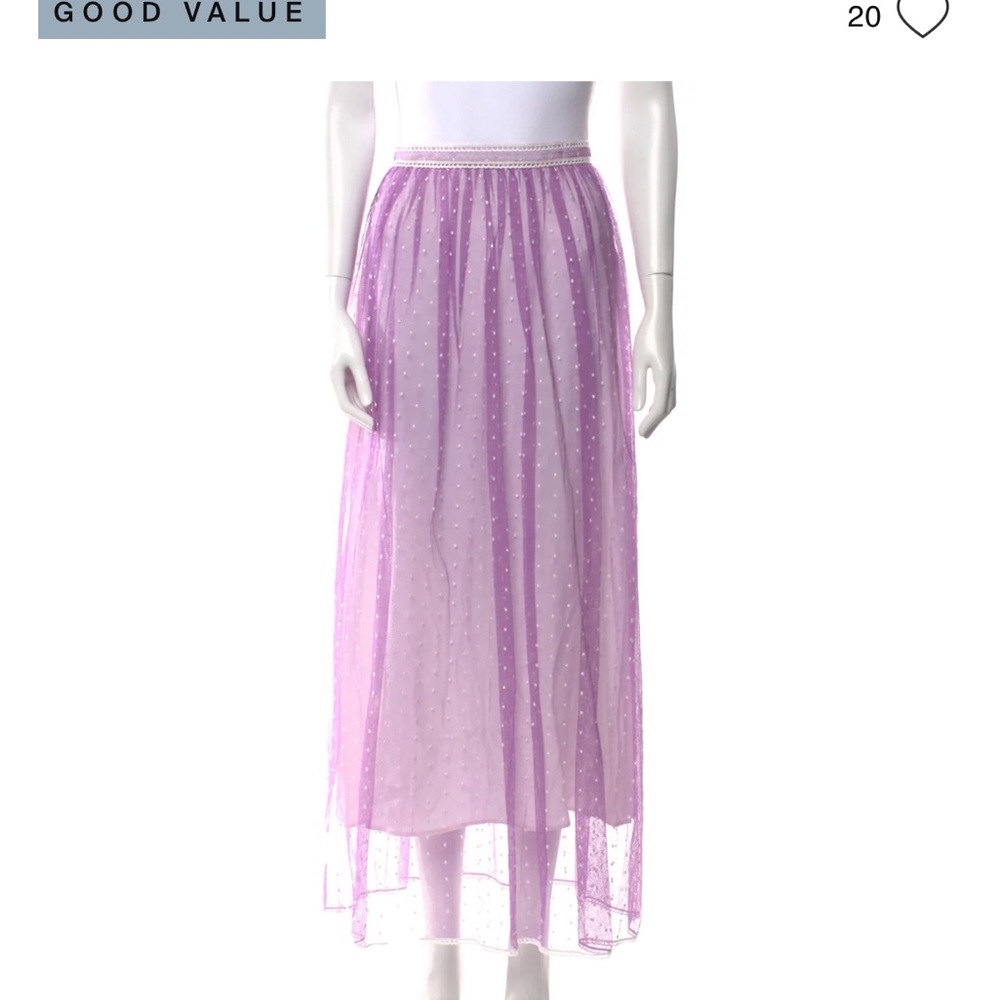 NWT Burberry Lilac Women's Skirt size 8